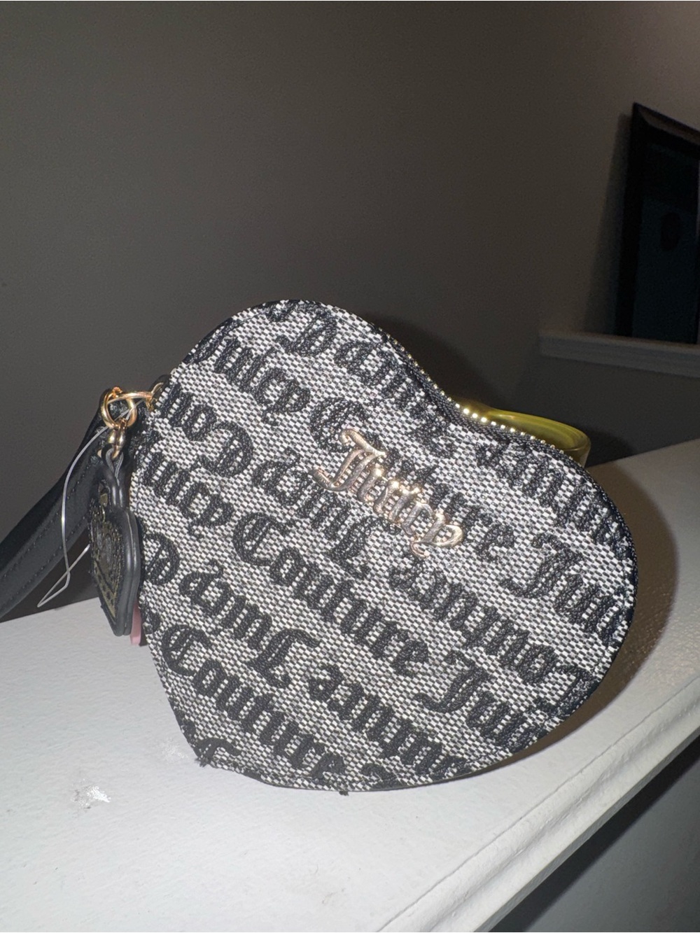 Juicy Couture Heart Wristlet